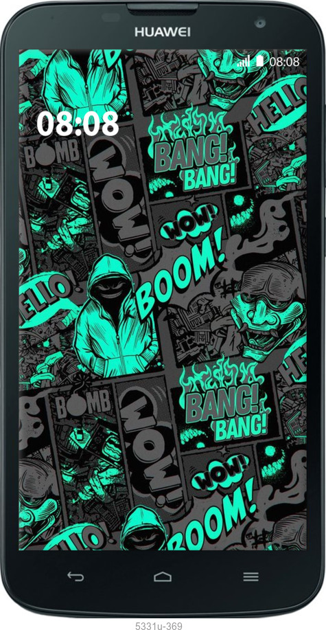 Силіконовий чехол № 5331 для Huawei G730 - 5331u-369 изображение 