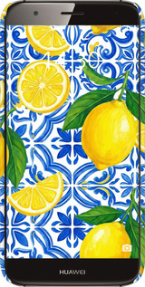 3D пластиковий матовий чехол Grocery Girl Italian Summer для Huawei G7 Plus - 6766m-952 изображение 