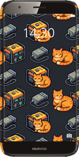 3D пластиковый матовый чехол Autonomous Zone для Huawei G7 Plus - 6771m-952 изображение 