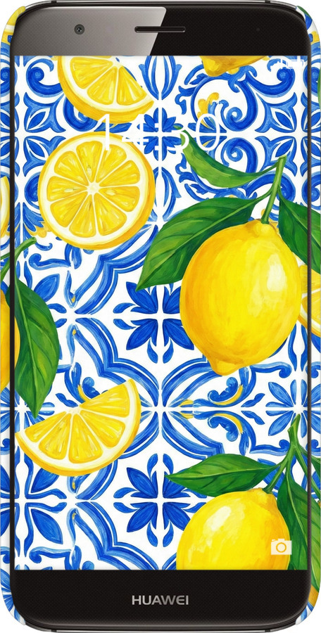 3D пластиковий матовий чехол Grocery Girl Italian Summer для Huawei G7 Plus - 6766m-952 изображение 