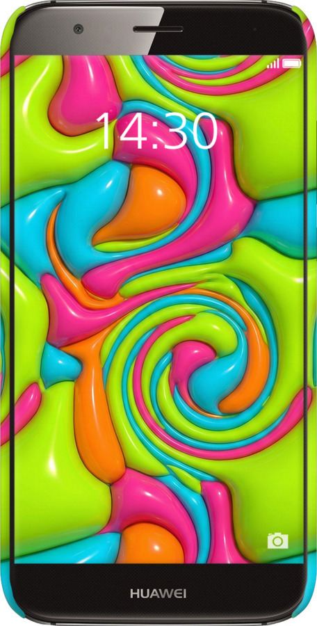 3D пластиковый матовый чехол Y2K Jelly Dream для Huawei G7 Plus - 6780m-952 изображение 