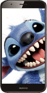 Силиконовый чехол Стич для Huawei G8 - 6684u-493 изображение 