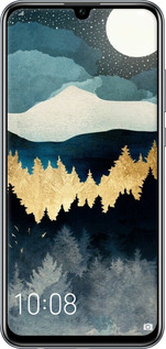 TPU чехол Ночной пейзаж с лесом и горами для Huawei Honor 10 Lite - 6493b-1618 изображение 