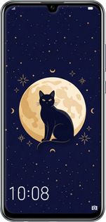 TPU чехол Cute Cat Celestial/Witchy для Huawei Honor 10 Lite - 6787b-1618 изображение 