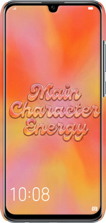 3D пластиковый матовый чехол Aura Gradient Main Character Energy Aesthetic Y2K для Huawei Honor 10 Lite - 6783m-1618 изображение 