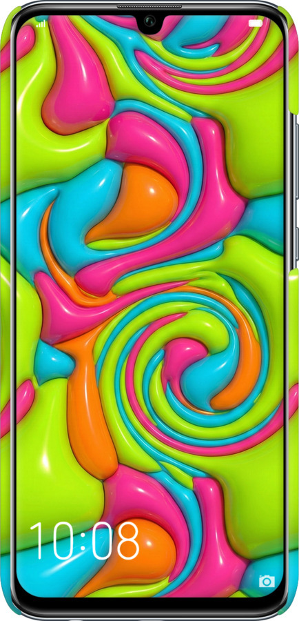 3D пластиковий матовий чехол Y2K Jelly Dream для Huawei Honor 10 Lite - 6780m-1618 изображение 