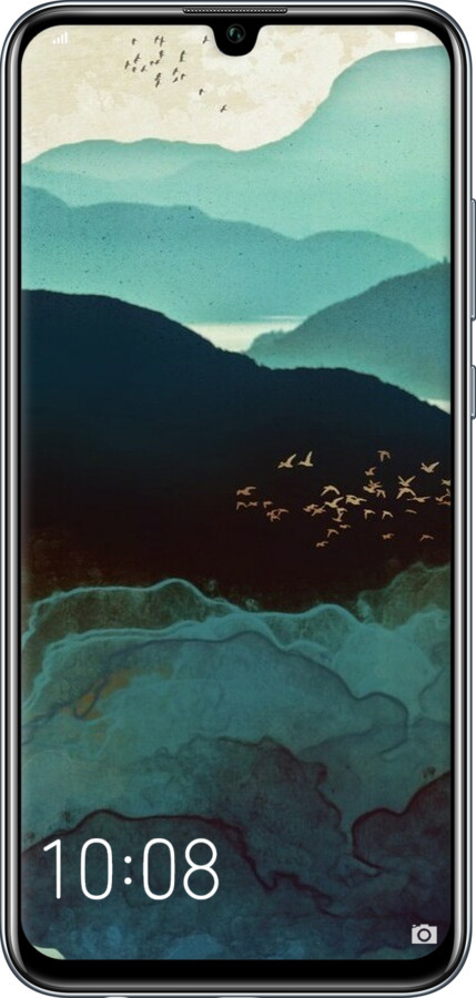2D пластиковый чехол С изображением гор Индиго для Huawei Honor 10 Lite - 6484t-1618 изображение 