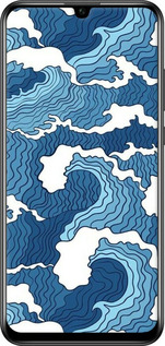 TPU чехол Абстрактный рисунок морских волн для Huawei Honor 20 Lite - 6538b-1832 изображение 