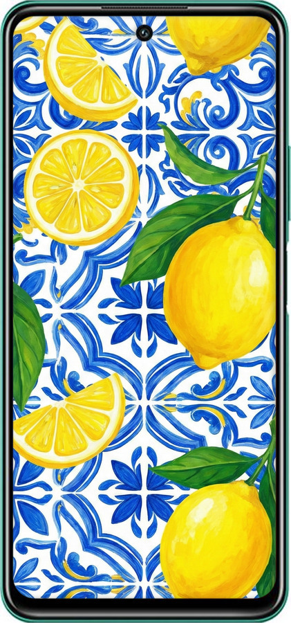 Силиконовый чехол Grocery Girl Italian Summer для Huawei Honor 10X Lite - 6766u-2198 изображение 