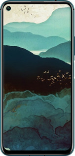 TPU чехол С изображением гор Индиго для Huawei Honor 20 Pro - 6484b-1702 изображение 