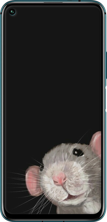 TPU чехол The Peeking Rat для Huawei Honor 20 Pro - 6442b-1702 изображение 