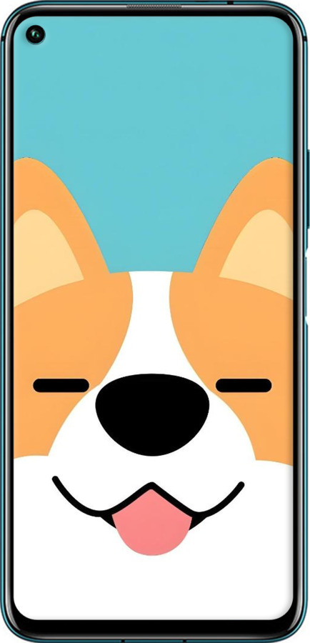 Силіконовий чехол Корги для Huawei Honor 20 Pro - 6280u-1702 изображение 