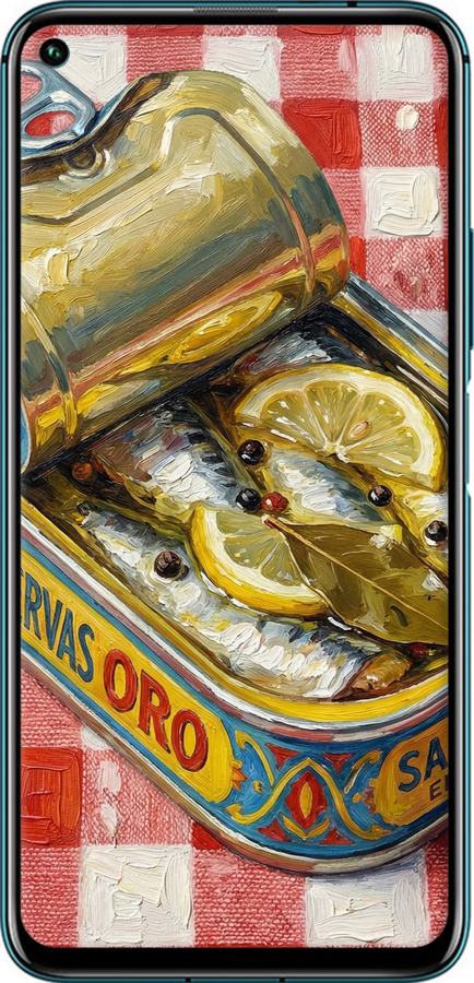 2D пластиковый чехол Vintage Sardine Tin Phone для Huawei Honor 20 Pro - 6772t-1702 изображение 