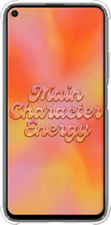 Силикон с усиленными углами чехол Aura Gradient Main Character Energy Aesthetic Y2K для Huawei Nova 5T - 6783sp-1833 изображение 