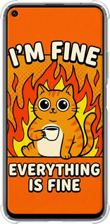 Силіконовий протиударний с посиленими кутами чехол Funny Cat для Huawei Nova 5T - 6786sp-1833 изображение 