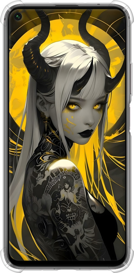 Силикон с усиленными углами чехол Аниме демон 2 для Huawei Honor 20 - 6309sp-1697 изображение 