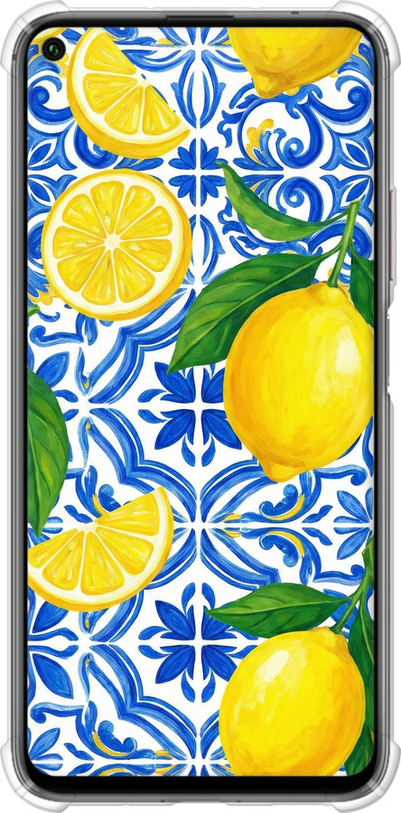 Силикон с усиленными углами чехол Grocery Girl Italian Summer для Huawei Nova 5T - 6766sp-1833 изображение 