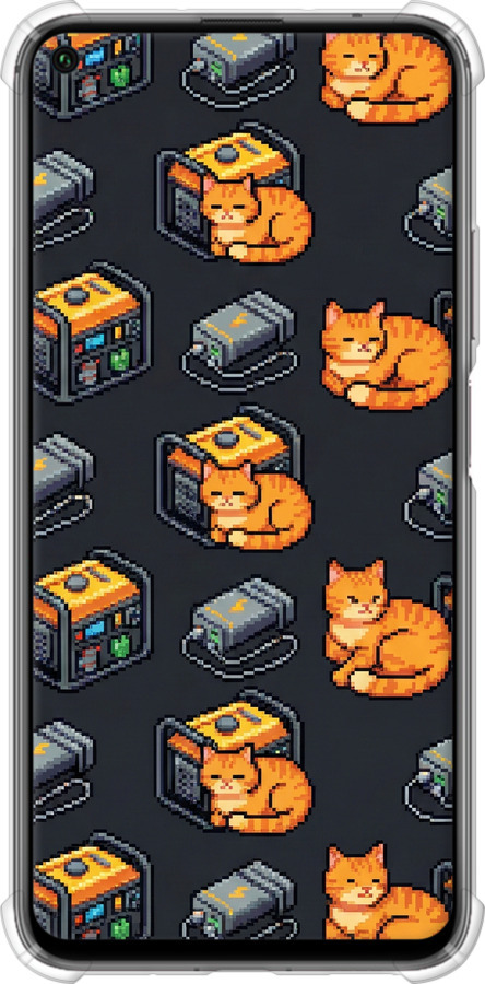 Силикон с усиленными углами чехол Autonomous Zone для Huawei Nova 5T - 6771sp-1833 изображение 