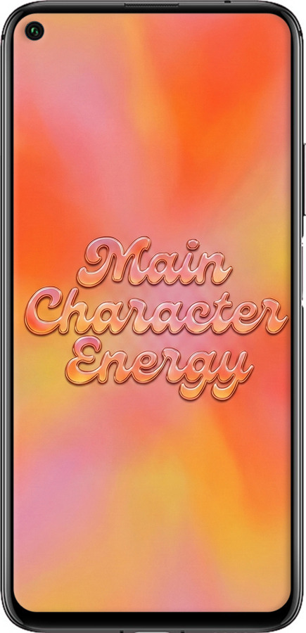 Силиконовый чехол Aura Gradient Main Character Energy Aesthetic Y2K для Huawei Honor 20 - 6783u-1697 изображение 