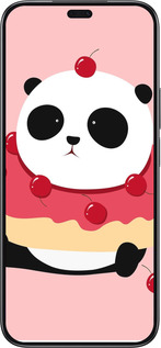 TPU чехол Панда с пончиком для Huawei Honor 200 Lite - 3991b-3728 изображение 