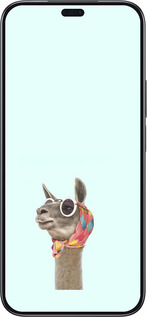 TPU чехол Модная лама для Huawei Honor 200 Lite - 4479b-3728 изображение 