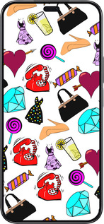 TPU чехол stickers для Huawei Honor 200 Lite - 4757b-3728 изображение 