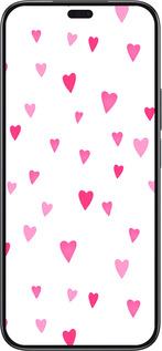 TPU чехол Сердечка 2 для Huawei Honor 200 Lite - 4763b-3728 изображение 