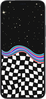 TPU чехол Абстрактный космос для Huawei Honor 200 Lite - 5512b-3728 изображение 