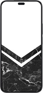 TPU чехол Мраморный шеврон для Huawei Honor 200 Lite - 5570b-3728 изображение 