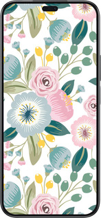 TPU чехол Цветочные обои v2 для Huawei Honor 200 Lite - 5602b-3728 изображение 