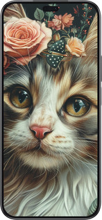 TPU чехол Cats and flowers для Huawei Honor 200 Lite - 6069b-3728 изображение 