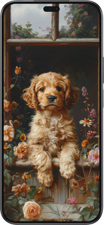 TPU чехол Щенок cocker spaniel для Huawei Honor 200 Lite - 6136b-3728 изображение 