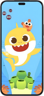 TPU чехол Бейби Шарк для Huawei Honor 200 Lite - 6303b-3728 изображение 