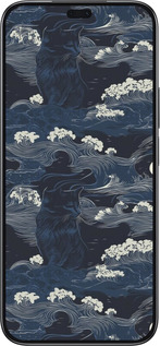 TPU чехол Морская тематика в стиле арт-деко для Huawei Honor 200 Lite - 6520b-3728 изображение 