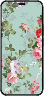 TPU чехол Цветочные обои 2 для Huawei Honor 200 Lite - 862b-3728 изображение 