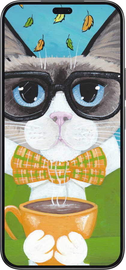 TPU чехол Cat&Coffee для Huawei Honor 200 Lite - 4053b-3728 изображение 