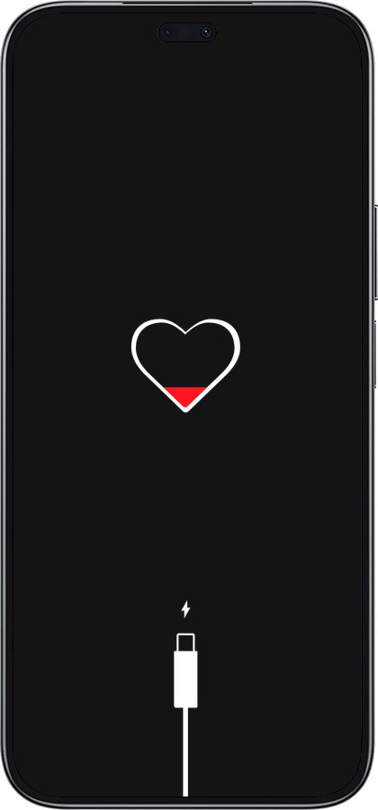 TPU чехол Подзарядка сердца для Huawei Honor 200 Lite - 4274b-3728 изображение 