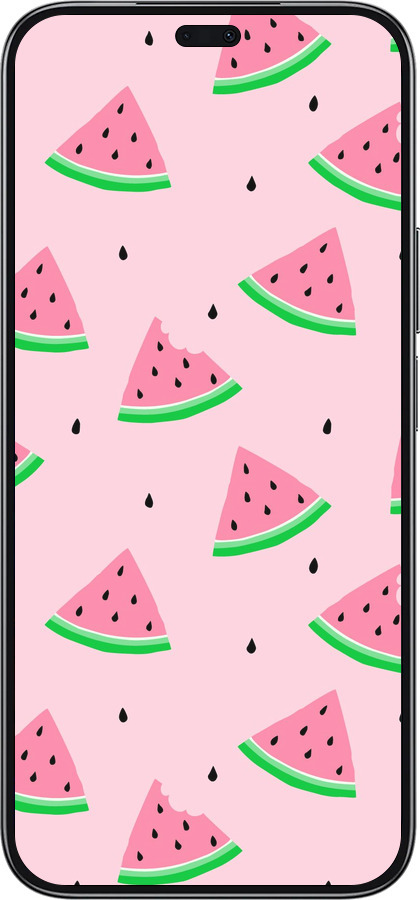 TPU чехол Розовый арбуз для Huawei Honor 200 Lite - 4314b-3728 изображение 