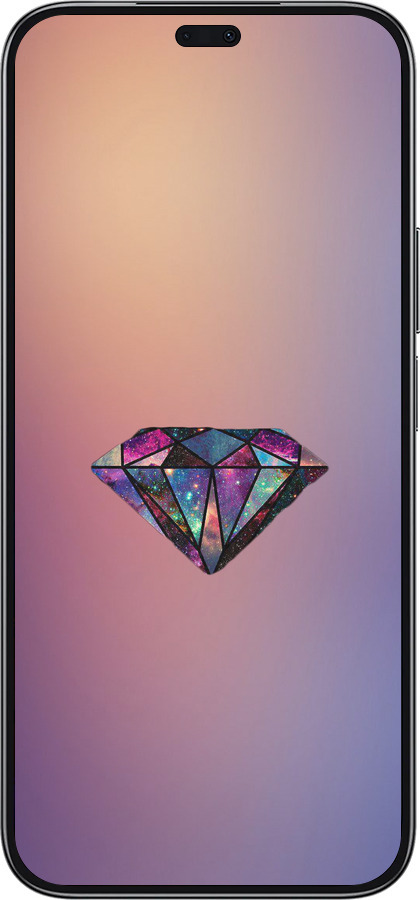 TPU чехол Діамант для Huawei Honor 200 Lite - 4352b-3728 изображение 