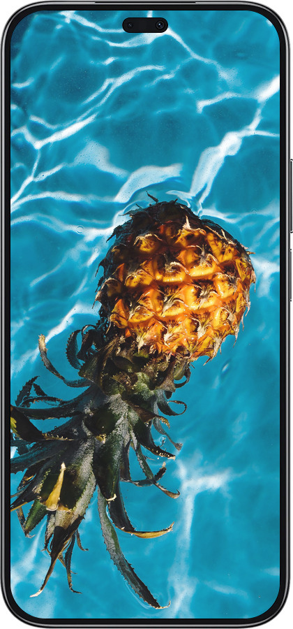 TPU чехол Ананас на воді для Huawei Honor 200 Lite - 4384b-3728 изображение 