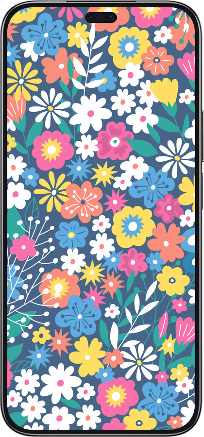 TPU чехол Цветочный фон v4 для Huawei Honor 200 Lite - 5494b-3728 изображение 