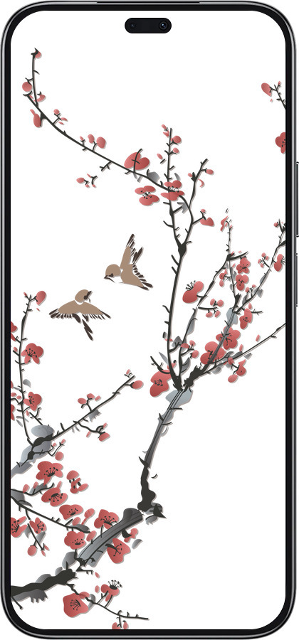 TPU чехол Сакура v2 для Huawei Honor 200 Lite - 5538b-3728 изображение 