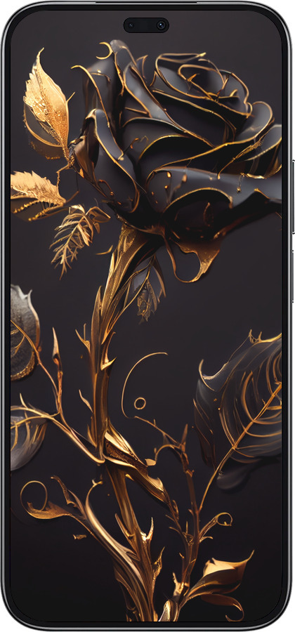 TPU чехол Роза 3 для Huawei Honor 200 Lite - 5552b-3728 изображение 