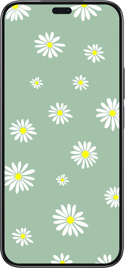 TPU чехол Ромашки v4 для Huawei Honor 200 Lite - 5603b-3728 изображение 