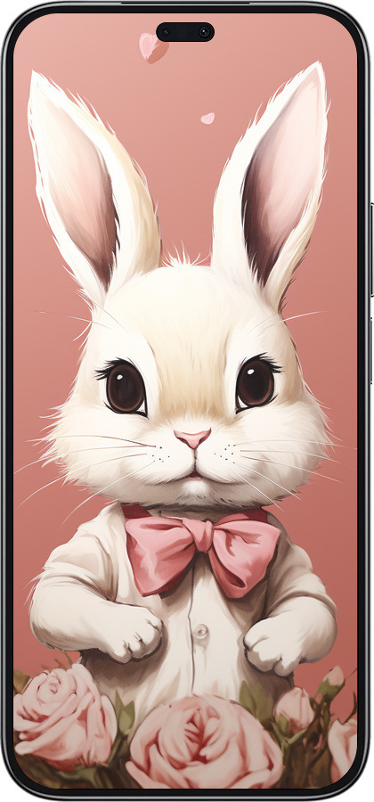 TPU чехол Зайчик для Huawei Honor 200 Lite - 5669b-3728 изображение 