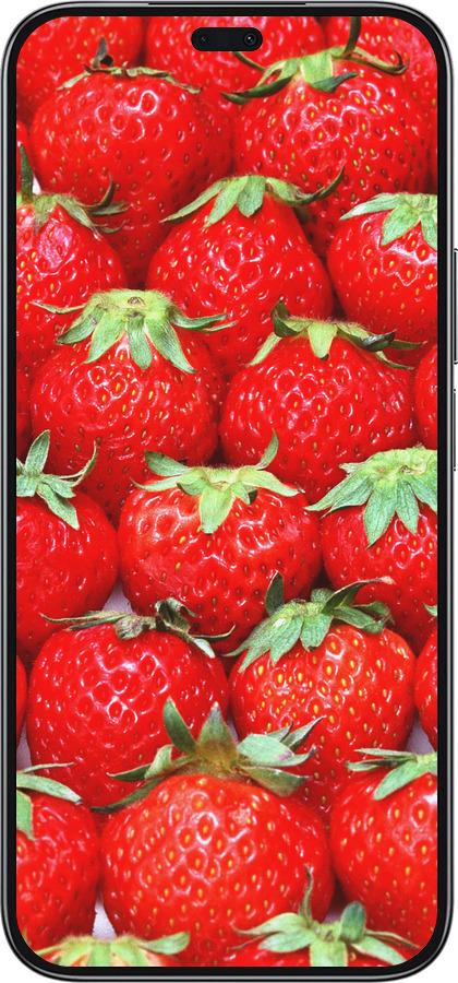 TPU чехол Клубника для Huawei Honor 200 Lite - 6020b-3728 изображение 
