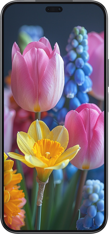TPU чехол Весенние цветы для Huawei Honor 200 Lite - 6058b-3728 изображение 