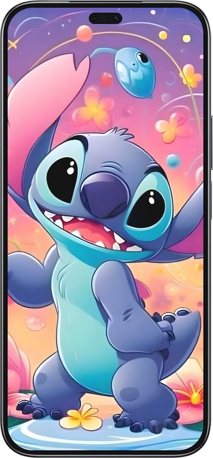 TPU чехол Стич 2 для Huawei Honor 200 Lite - 6371b-3728 изображение 