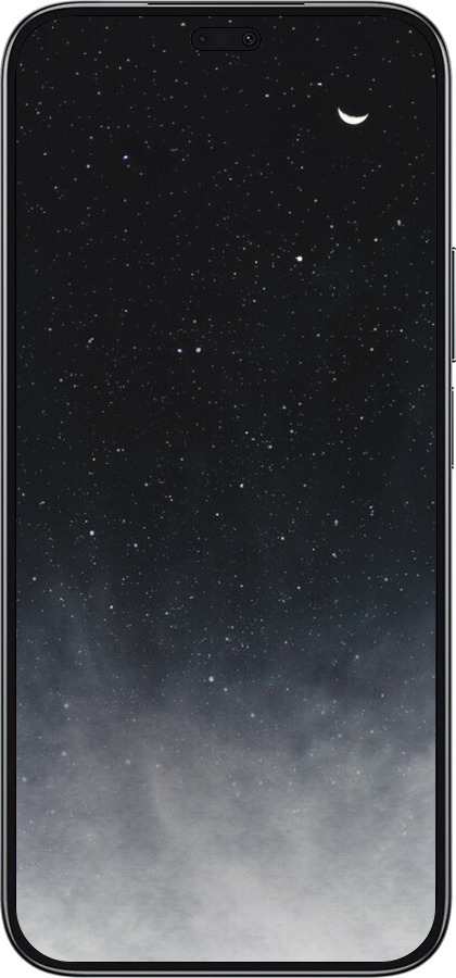 TPU чехол Сині хмари, Синій місяць для Huawei Honor 200 Lite - 6396b-3728 изображение 