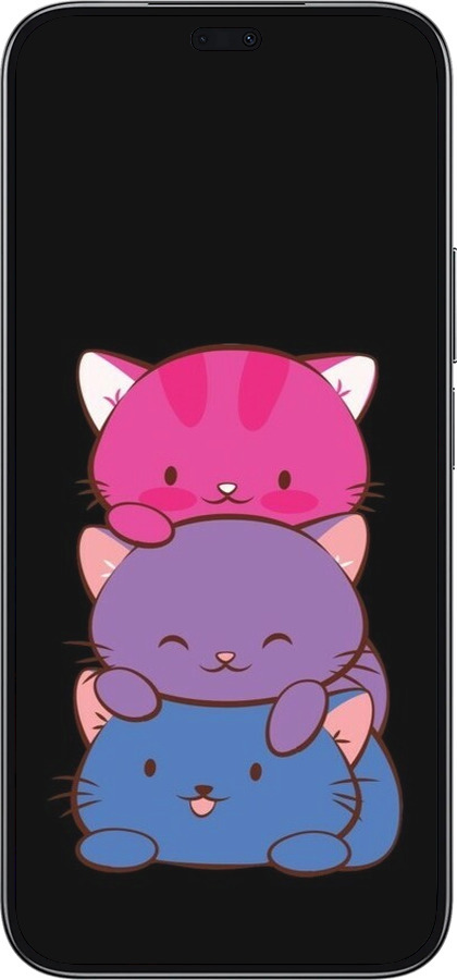 TPU чехол Милые кошки для Huawei Honor 200 Lite - 6518b-3728 изображение 